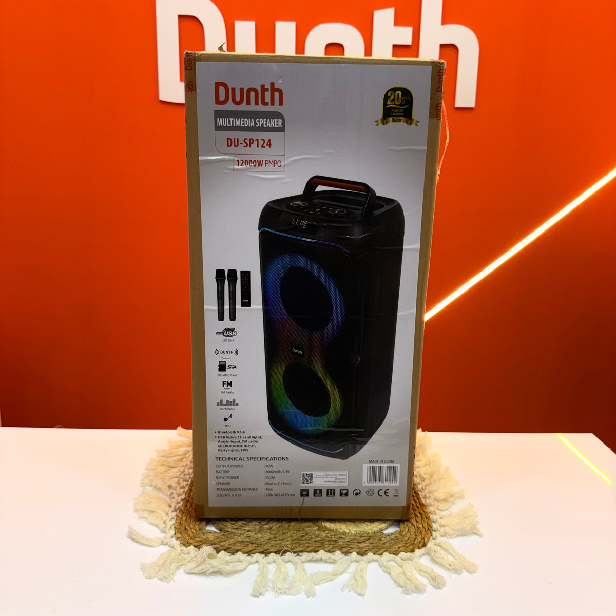 Speaker dunth x-bass sp124