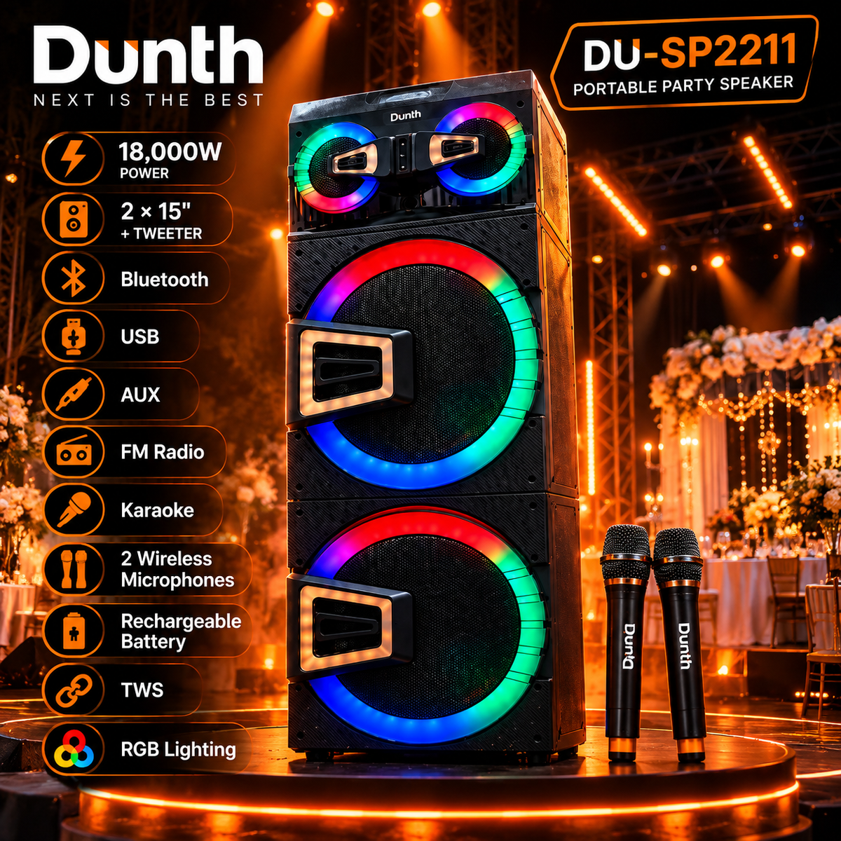 Speaker dunth sp2211